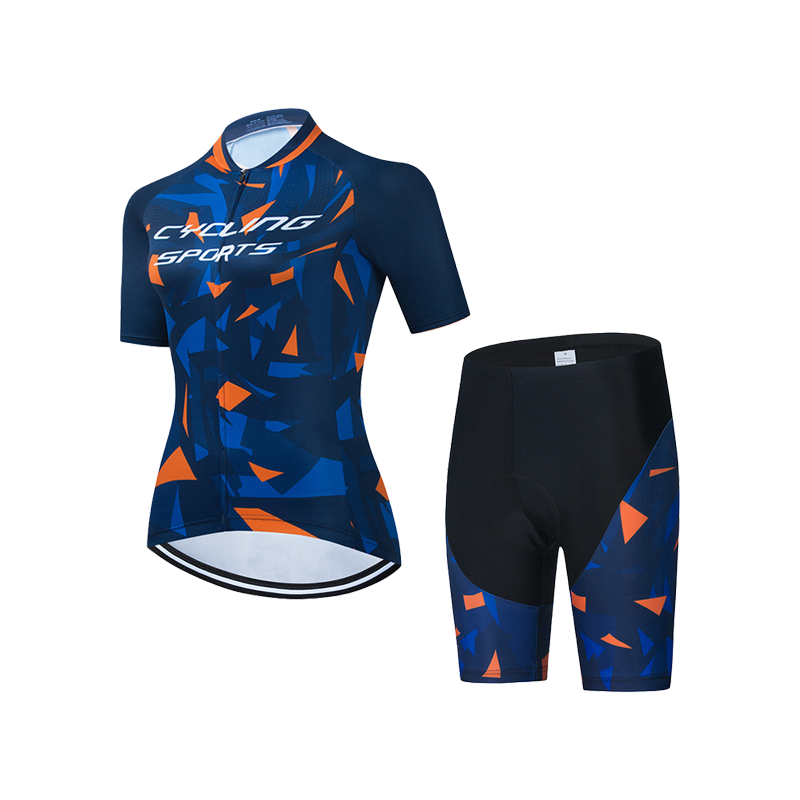 Custom Team Quick Dry Mens Women Set Sublimated Printing Bike Bicycle Cycling Wear